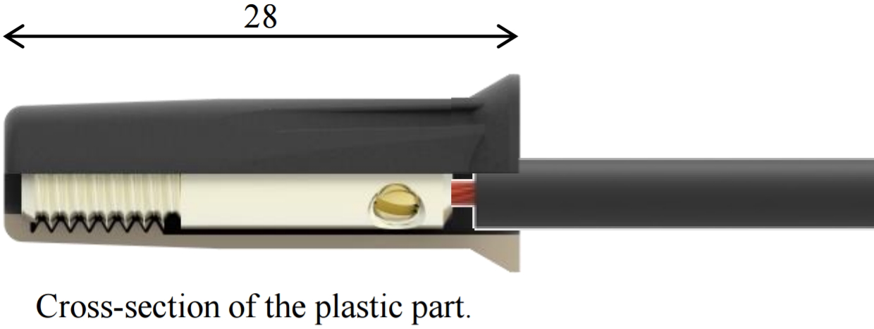 מחבר קונקטור בננה 4MM TENMA 76-1454